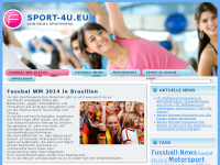 Screenshot des Blogs Sport 4 U EU