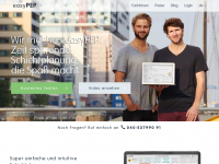 Screenshot des Blogs easyPEP
