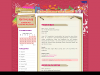 Screenshot des Blogs Festival Blog