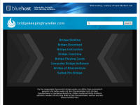 Screenshot des Blogs Bridgekeeper unterwegs