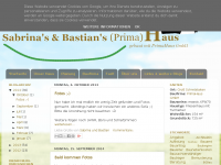 Screenshot des Blogs Sabrina’s und Bastian’s Eigenheim