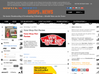 Screenshot des Blogs Skate & Snow – Onlineshops