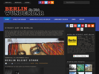 Screenshot des Blogs Berlin du bist wunderbar-Unbekannte Orte | Street art | Urbex