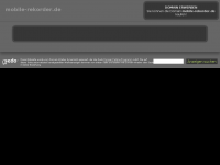 Screenshot des Blogs Mobile Rekorder