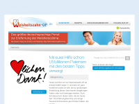 Screenshot des Blogs Weisheitszahn-OP.de