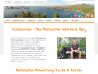 Screenshot des Blogs Globesurfer Weltreiseblog