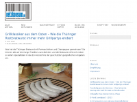 Screenshot des Blogs Netzkonsum-Lebensmittel Online Kaufen
