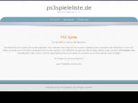 Screenshot des Blogs PS3SpieleListe.de