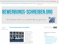 Screenshot des Blogs Bewerbungschreiben Muster-Vorlagen