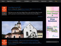 Screenshot des Blogs Magic Places