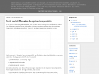 Screenshot des Blogs Der Bahnpendler