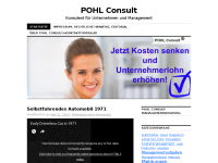Screenshot des Blogs pohlconsult