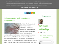 Screenshot des Blogs Akne Inversa