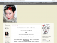 Screenshot des Blogs Adrianes kleine Welt