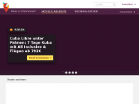 Screenshot des Blogs Der Reise Schnäppchen Blog – Reise-Kobold.de