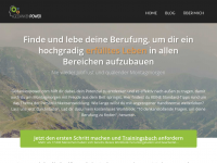 Screenshot des Blogs Gedankenpower – Du bist was du denkst!