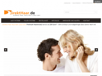 Screenshot des Blogs Direkthaart – Der Haarausfall & Zweithaar Blog