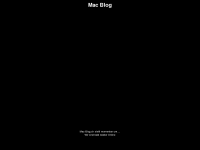 Screenshot des Blogs Mac-Blog