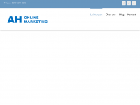Screenshot des Blogs BW-Marketing – Online Marketing
