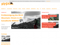 Screenshot des Blogs Gipfelkreuzer