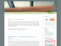 Screenshot des Blogs Bauhelfer24 das Bau – Handwerker- Architektur Blog