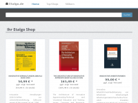 Screenshot des Blogs etalgo