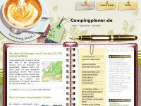 Screenshot des Blogs Camping planen mit campingplaner.de – dem Blog für alle Campingangelegenheiten