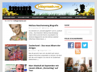 Screenshot des Blogs Schlagermanie.com