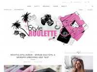 Screenshot des Blogs Style-Roulette