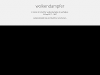 Screenshot des Blogs Wolkendampfer