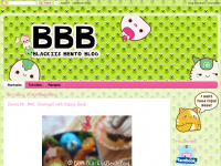 Screenshot des Blogs BBB-Blackiis Bento Blog