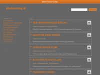 Screenshot des Blogs Shelter´s Blog