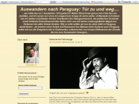 Screenshot des Blogs Auswandern nach Paraguay: Tür zu und weg…