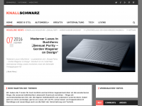 Screenshot des Blogs Design-Blog