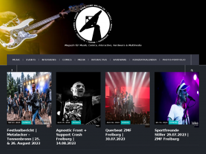 Screenshot des Blogs Tribe-Online Magazin