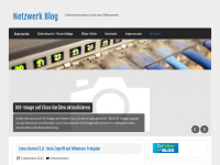 Screenshot des Blogs Netzwerk Blog