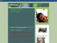 Screenshot des Blogs viaecuador