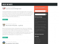 Screenshot des Blogs Geld Verdienen als Affiliate
