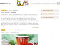 Screenshot des Blogs Sport-Rabatt.de