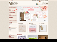 Screenshot des Blogs Wunderbare Karten