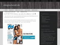 Screenshot des Blogs Prämienvergleich für Abos
