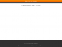 Screenshot des Blogs Messe Dienstleistung