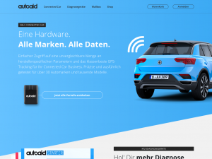 Screenshot des Blogs autoaid – Das Auto-Service-Blog