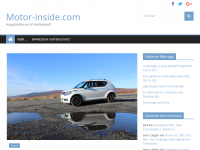 Screenshot des Blogs Motor-inside.com