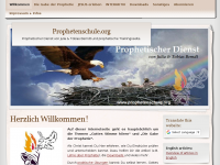 Screenshot des Blogs Die Gabe der Prophetie