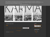 Screenshot des Blogs Karma Has No Deadline