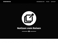 Screenshot des Blogs REISEMEMOS – Ein Reiseblog