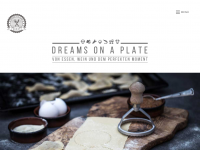 Screenshot des Blogs Dreams on a Plate