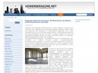 Screenshot des Blogs Das Gewerbeimmobilien-Blog
