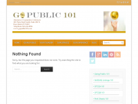 Screenshot des Blogs GoPublic101